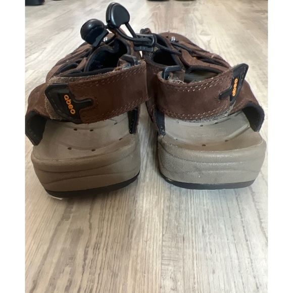 Abeo Men’s Brown B.I.O System Outdoors Trail Sandals Size: 9N Shoes Egan H2O - Picture 2 of 5